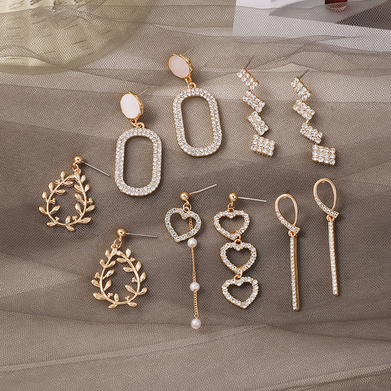 Korean Temperament Earrings Cold Wind Earrings