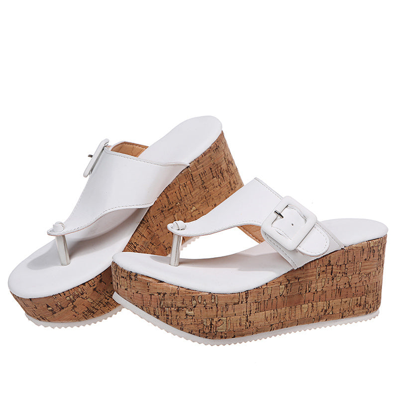 Women's Wedge Buckle Sandals — Fashion Trend Footwear