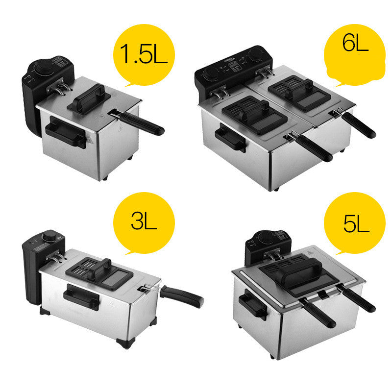 Household Mini Deep Fryer — Compact & Easy to Use