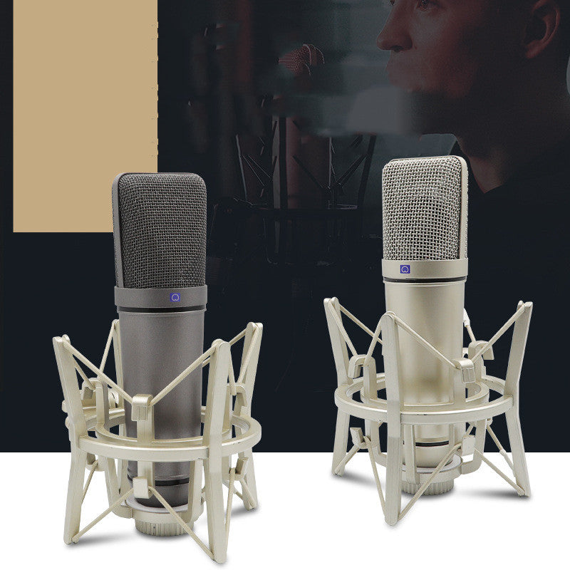 Condenser Microphone Anchor Recording Conference Singing