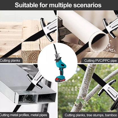 3000rpm Electric Reciprocating Saw 4 X Saw Blades For 18V