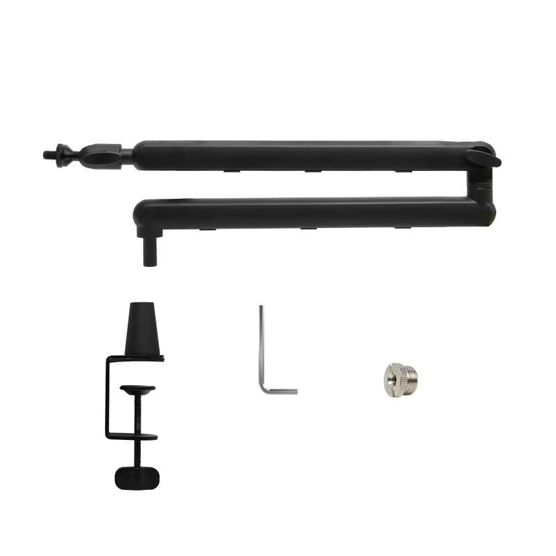 Microphone Boom Stand For Desktop Live Streaming And Karaokeanti-shake Design