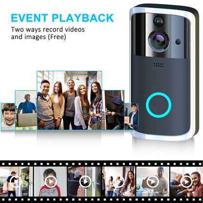 WiFi Video Doorbell Camera — Smart Home Security