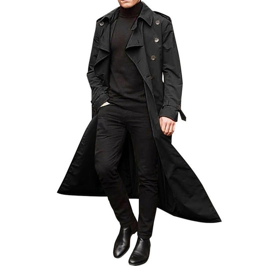 Men's Solid Colour Windbreaker Jacket