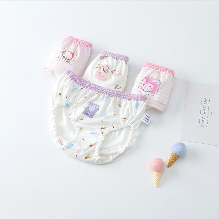 Infant Cotton Panties — Baby Bread-style Underwear