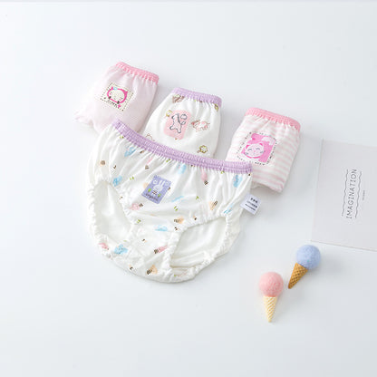 Infant Cotton Panties — Baby Bread-style Underwear