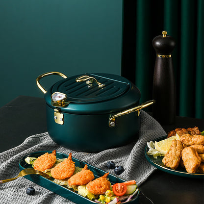 Household Deep Fryer with Temperature Control