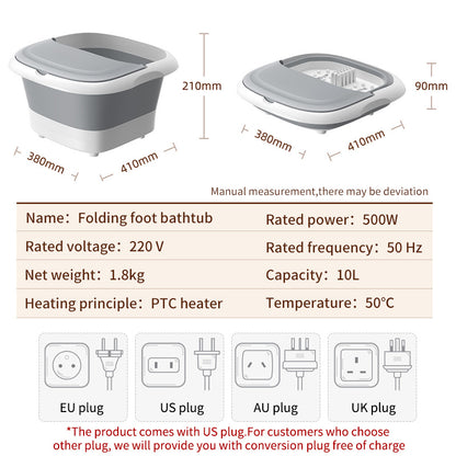 Electric Foot Bath with Constant Temperature Heating