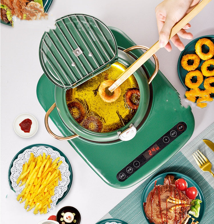 Morandi Non-stick Fryer with Temperature Control & Oil Filter