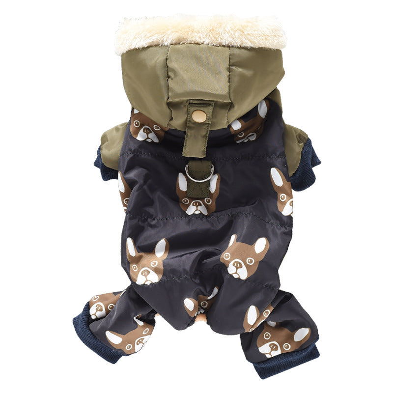 Dogs four-legged clothes