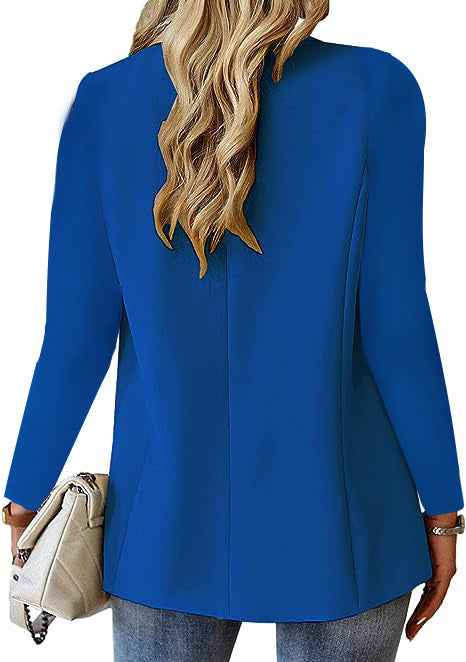 Women's Fashion Lapel Button Suit Jacket — Casual Commuter
