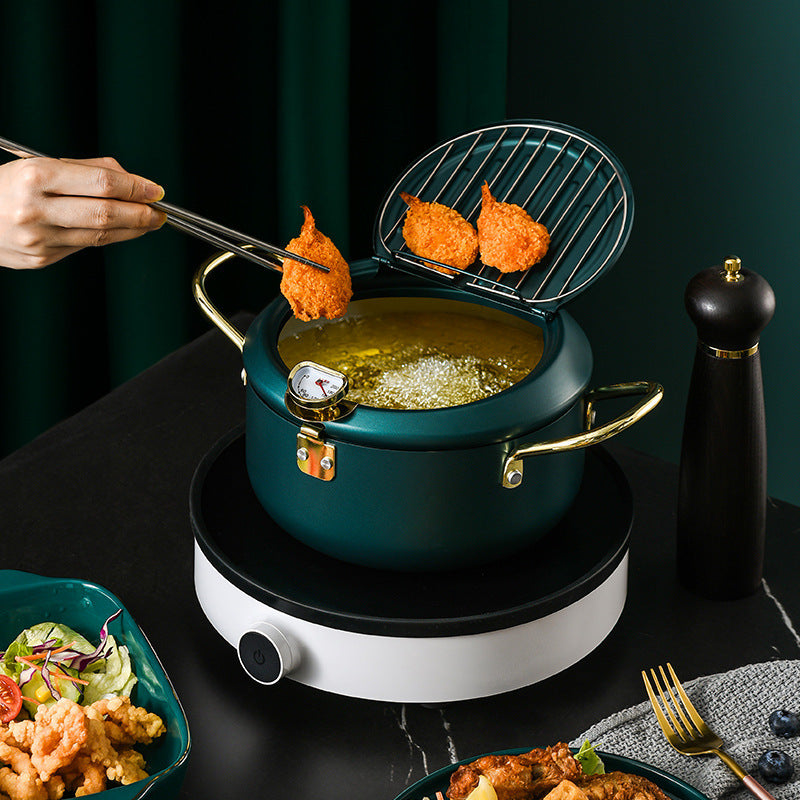 Household Deep Fryer with Temperature Control