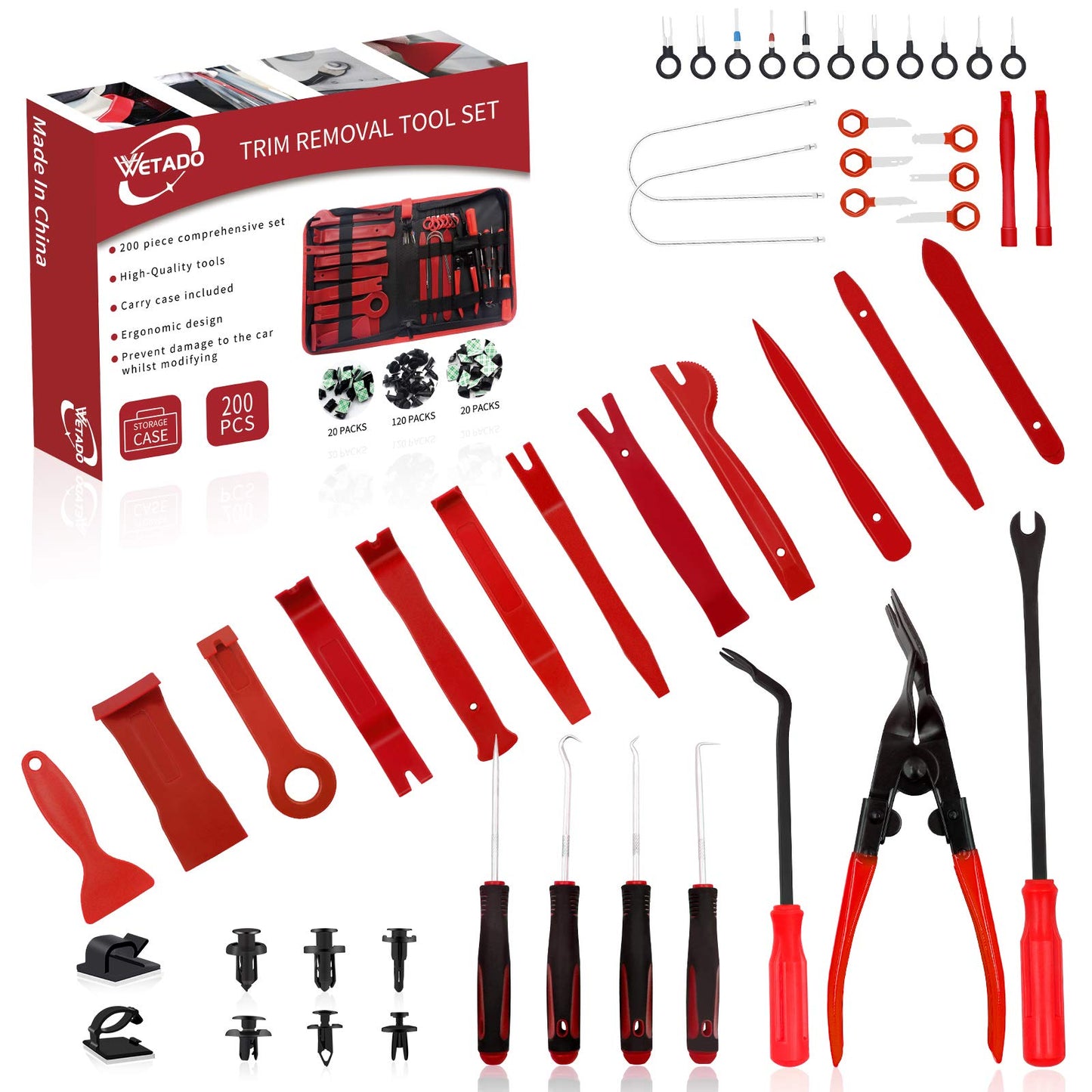 Car Trim Removal Pry Tool Kit | Auto Disassembly Panel Tool