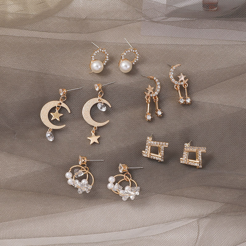 Korean Temperament Earrings Cold Wind Earrings