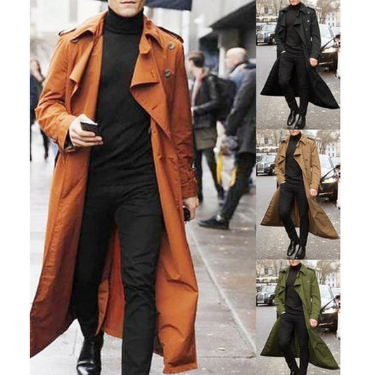 Men's Solid Colour Windbreaker Jacket