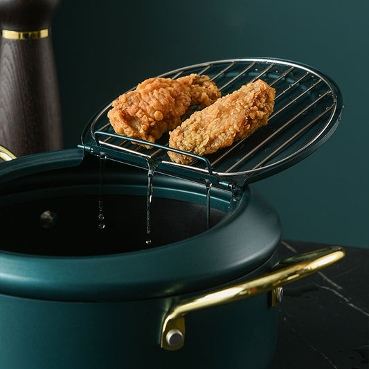 Household Deep Fryer with Temperature Control