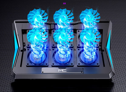 Foldable Laptop Cooling Stand — Desktop Radiator Base