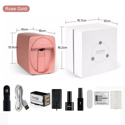 Home Automatic Nail Printer Coloring Machine