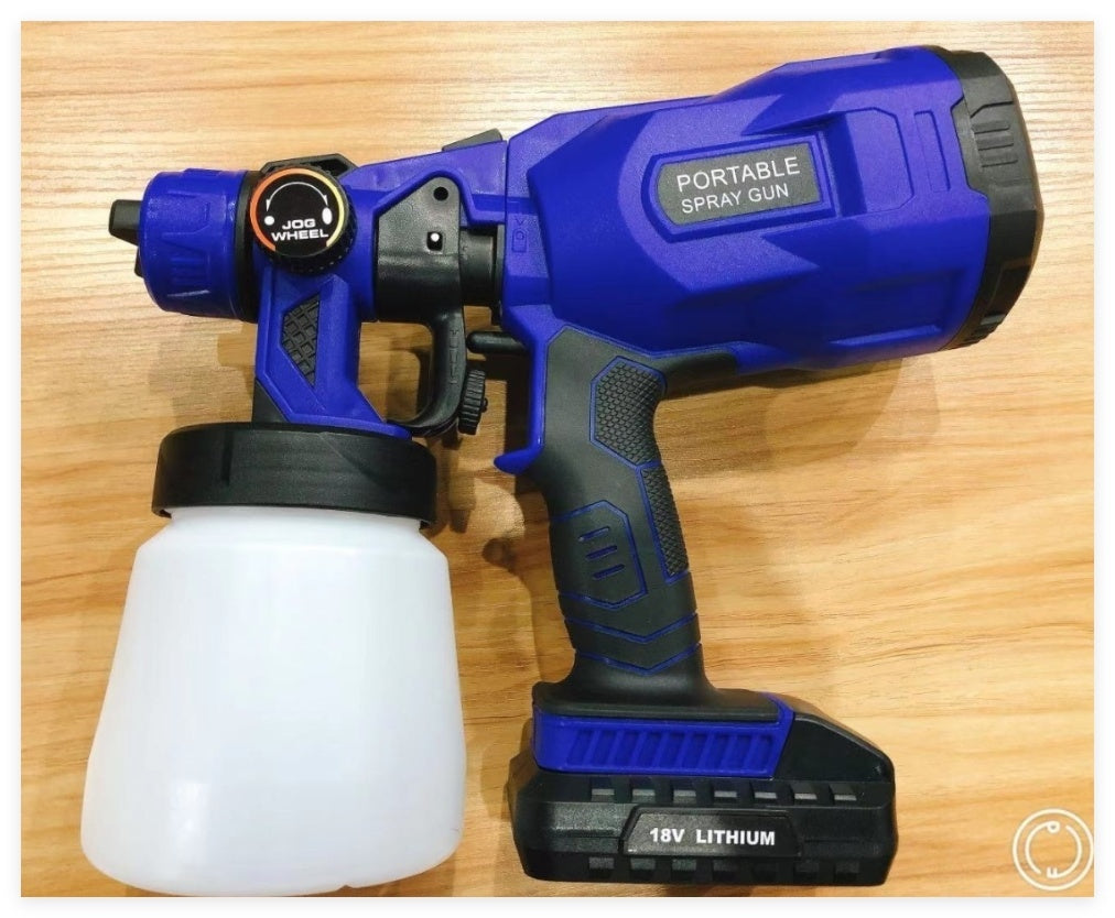 Cordless Paint Spraying Machine — Power Tool Sprayer