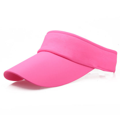 Adjustable Sun Visor Cap — Summer Beach & Sports Hat