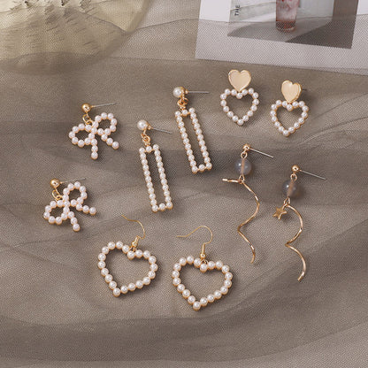 Korean Temperament Earrings Cold Wind Earrings