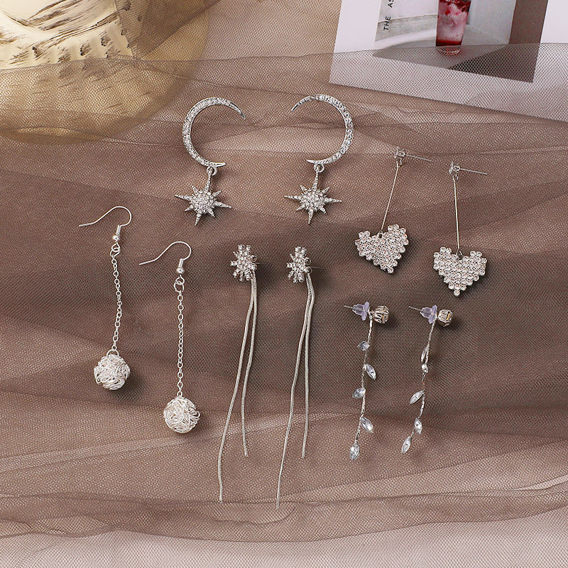 Korean Temperament Earrings Cold Wind Earrings