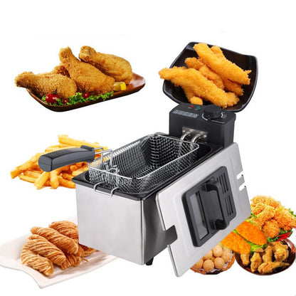 Household Mini Deep Fryer — Compact & Easy to Use