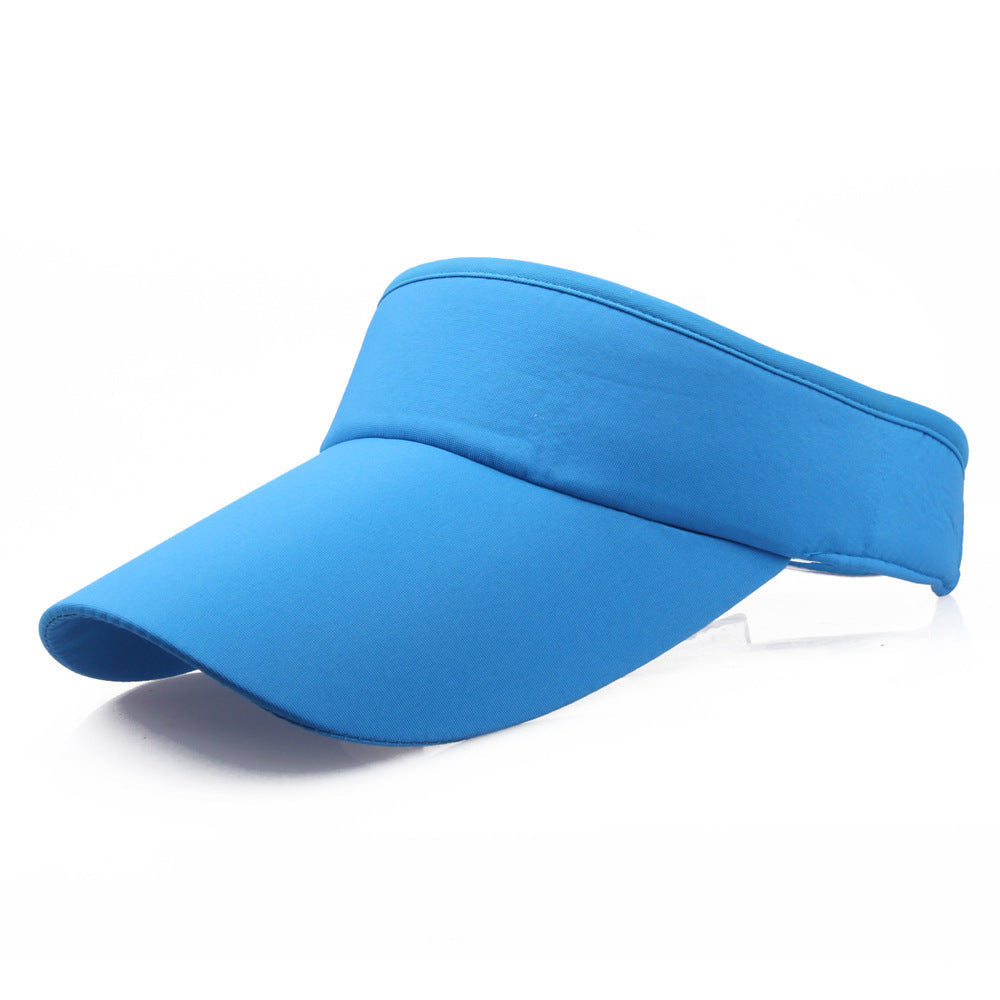 Adjustable Sun Visor Cap — Summer Beach & Sports Hat