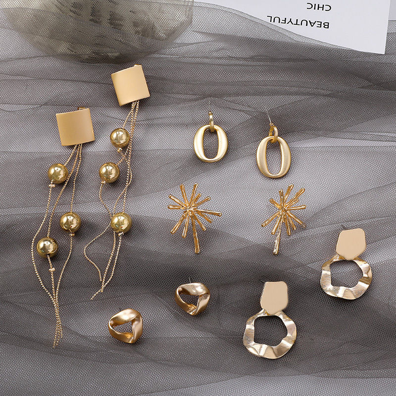 Korean Temperament Earrings Cold Wind Earrings