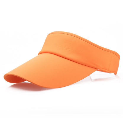 Adjustable Sun Visor Cap — Summer Beach & Sports Hat