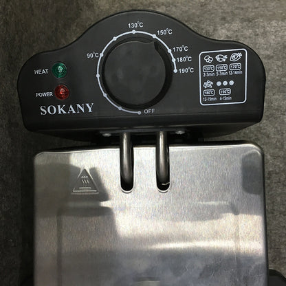 3L Household Electric Deep Fryer — French Fries & More