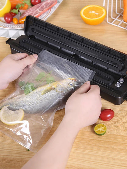 Vacuum Food Sealer Automatic Manual Sealer Dry Wet Pack Machine With 60 Bags UK