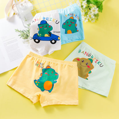 Cotton Cute Print All-match Panties for babies