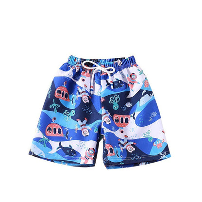 Shorts Beach Trunks Casual Loose Outer Wear Big Panties Cartoon Fashionable Fifth Pants