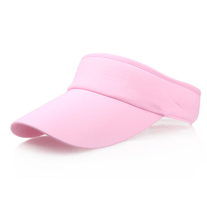 Adjustable Sun Visor Cap — Summer Beach & Sports Hat