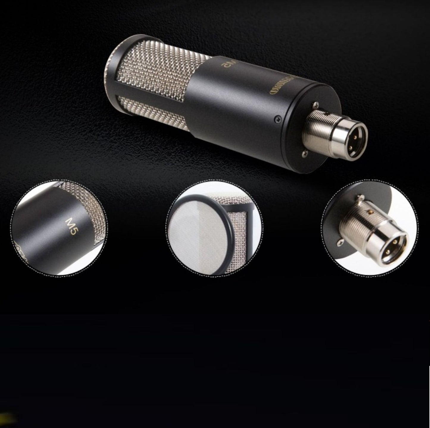 Professional Condenser Microphone Recording Live Dubbing