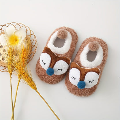 Girls Animal Cute Non-slip Socks