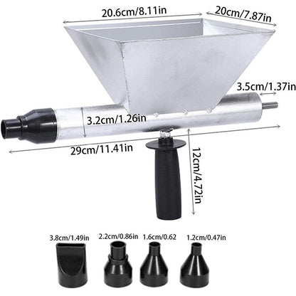 Electric Mortar Grouting Machine Cement Caulking Gun For Brick Walls