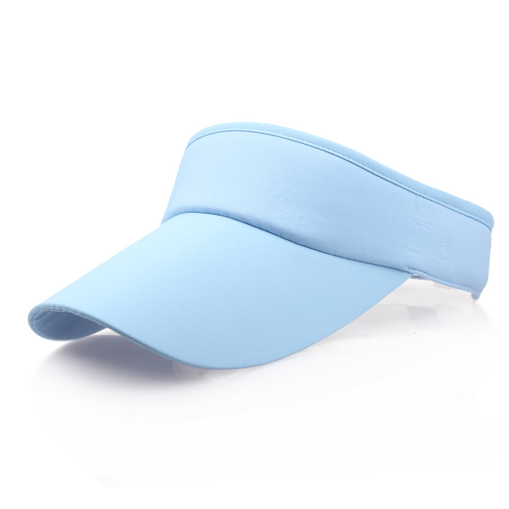 Adjustable Sun Visor Cap — Summer Beach & Sports Hat