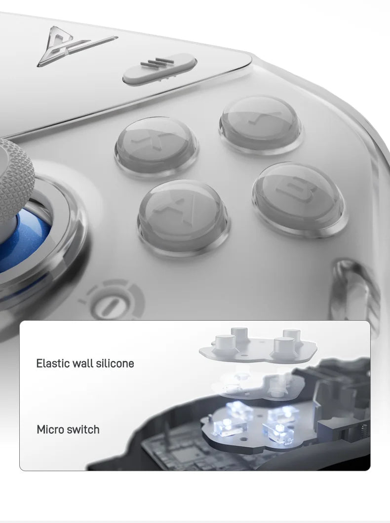 Flydigi Apex 5 Wireless Gaming Controller with RGB Screen & Charging Dock