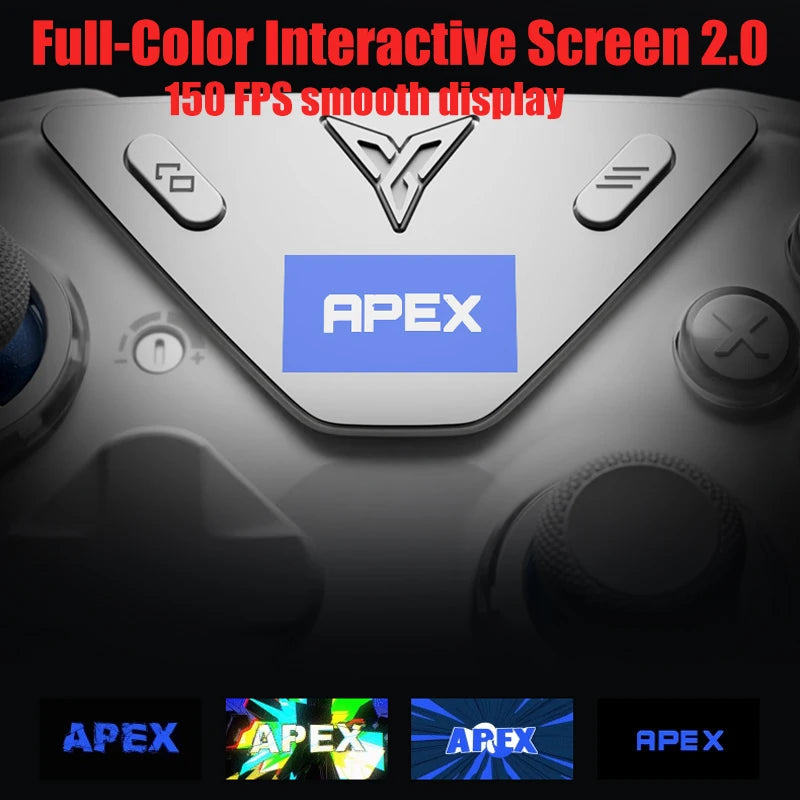 Flydigi Apex 5 Wireless Gaming Controller with RGB Screen & Charging Dock