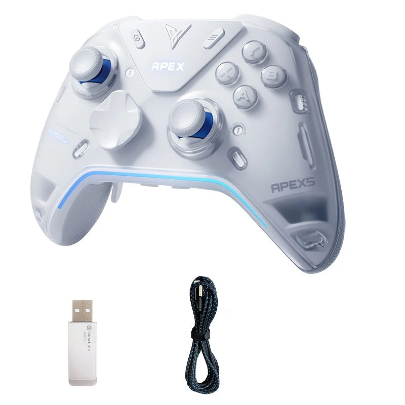 Flydigi Apex 5 Wireless Gaming Controller with RGB Screen & Charging Dock