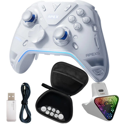 Flydigi Apex 5 Wireless Gaming Controller with RGB Screen & Charging Dock