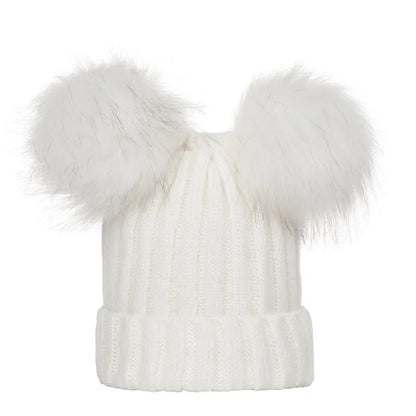 New Mother Kids Winter Hats for Baby Girl Boy Bobble Hat Kids Cap for Children Pompom Baby Beanie Infant Bonnet Accessories 0-3Y