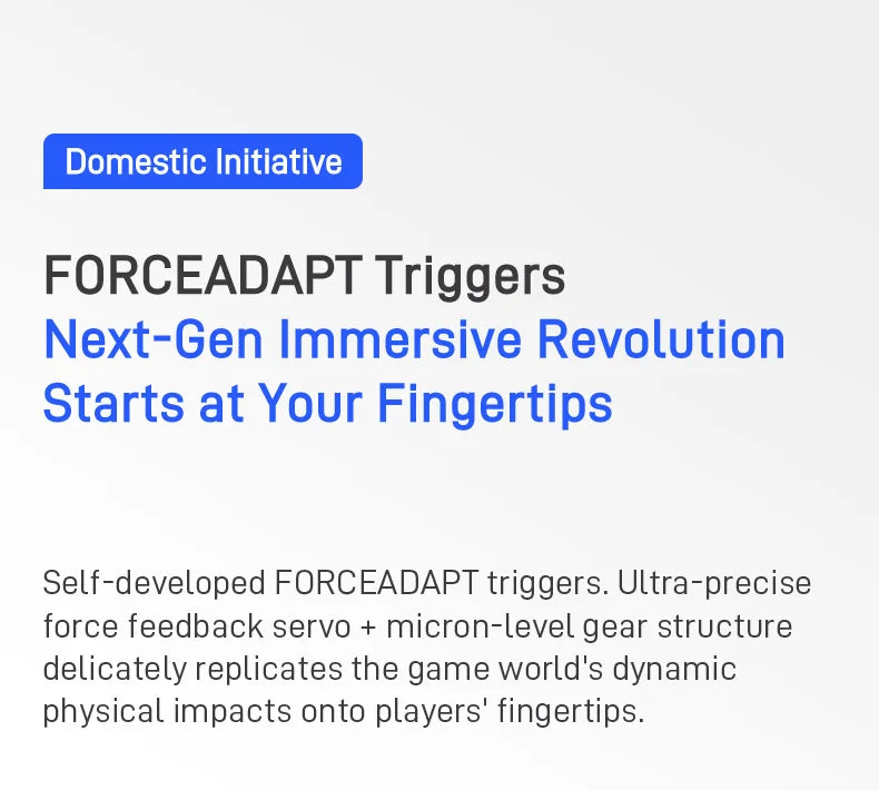 Flydigi APEX 5 Elite Wireless Gaming Controller | Force Feedback Trigger