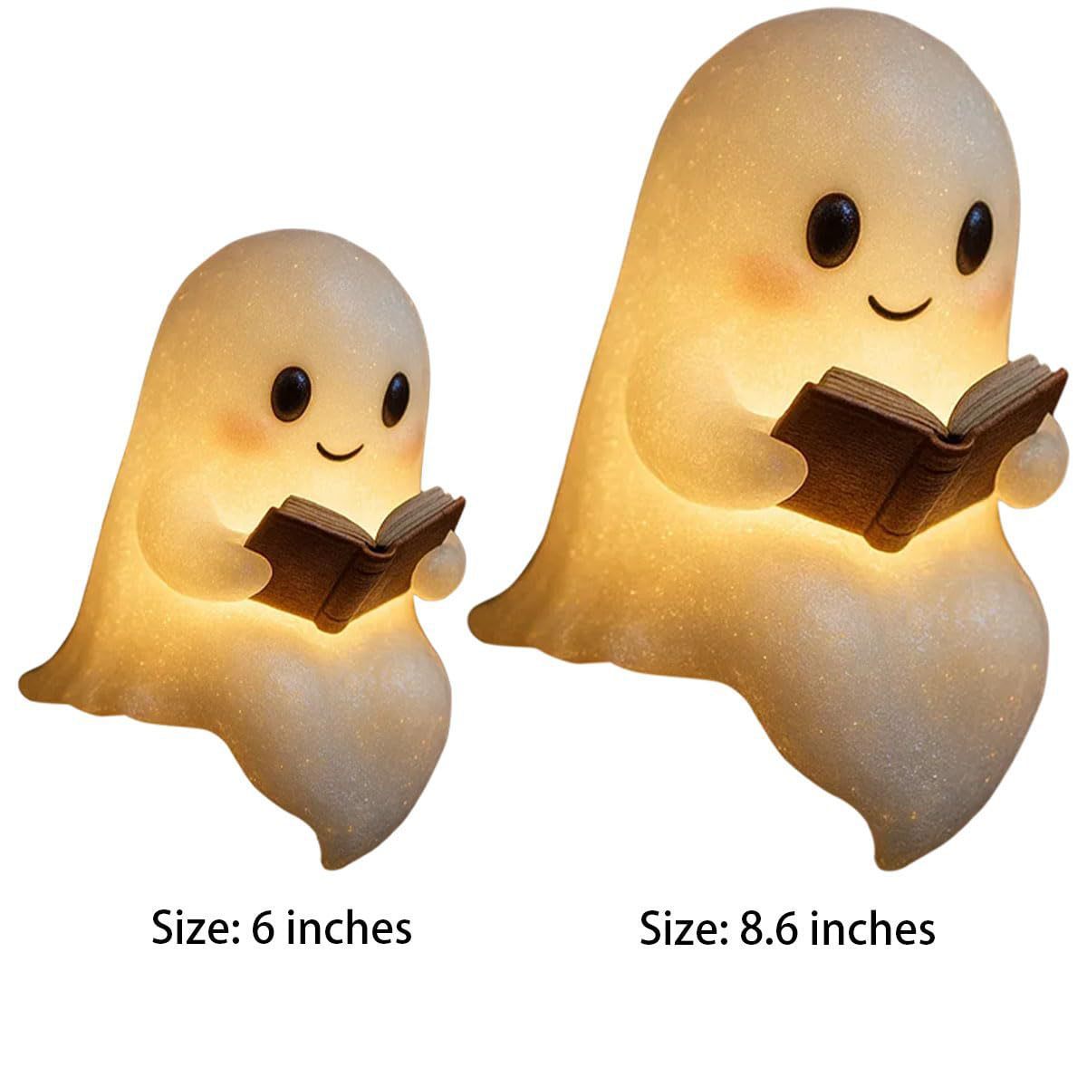 Cute LED Ghost Night Light — Halloween Bedside Lamp