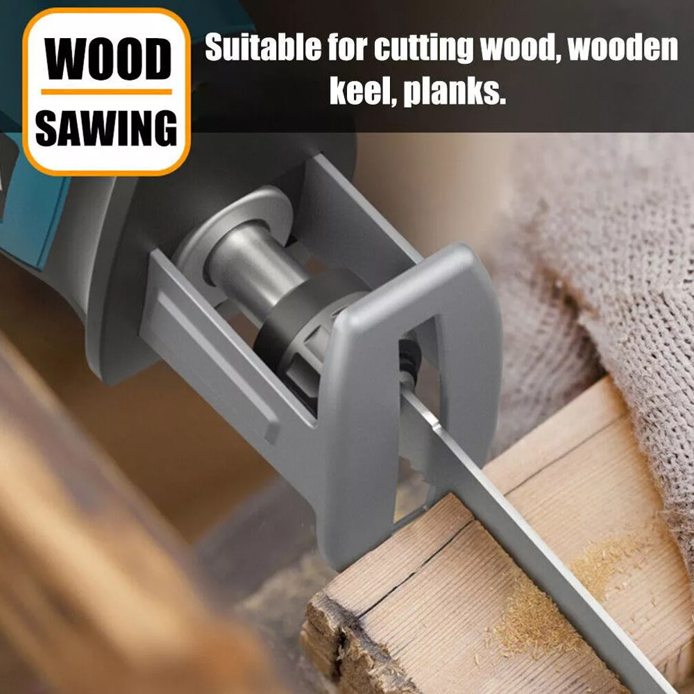 3000rpm Electric Reciprocating Saw 4 X Saw Blades For 18V