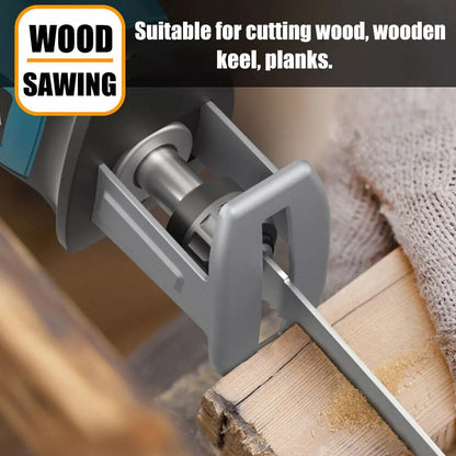 3000rpm Electric Reciprocating Saw 4 X Saw Blades For 18V