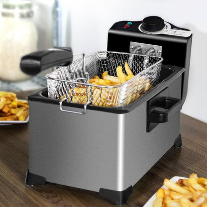 3L Household Electric Deep Fryer — French Fries & More