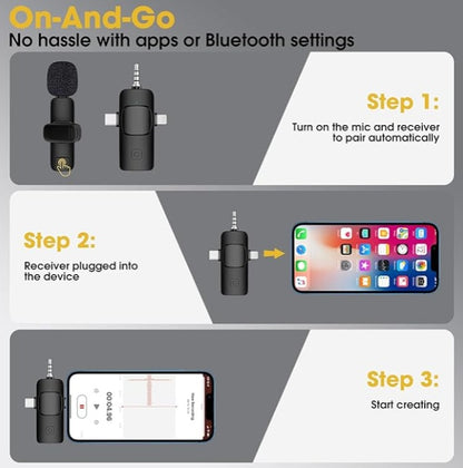Mini Wireless Streaming Microphone